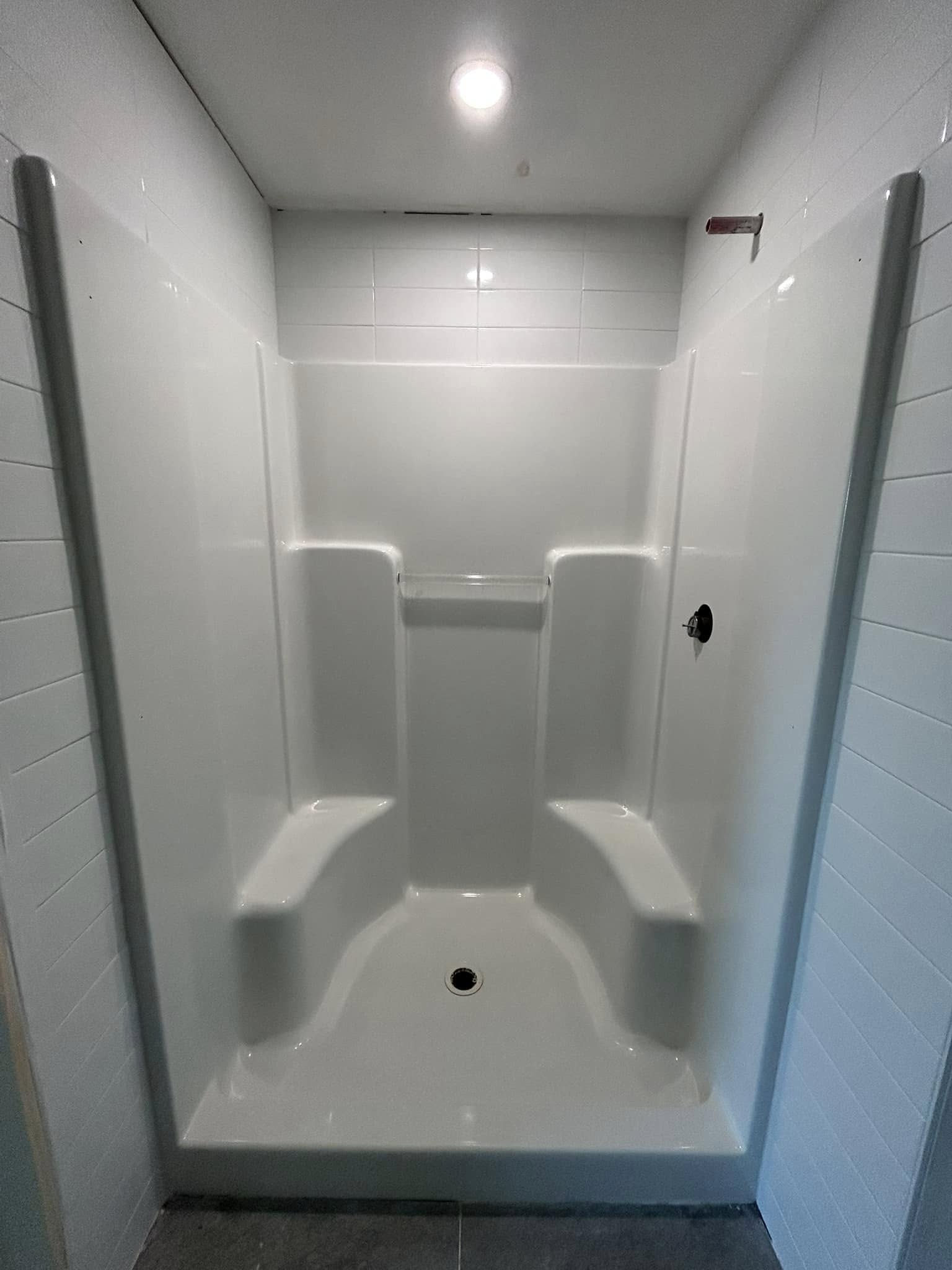 Shower 3 after refinishing