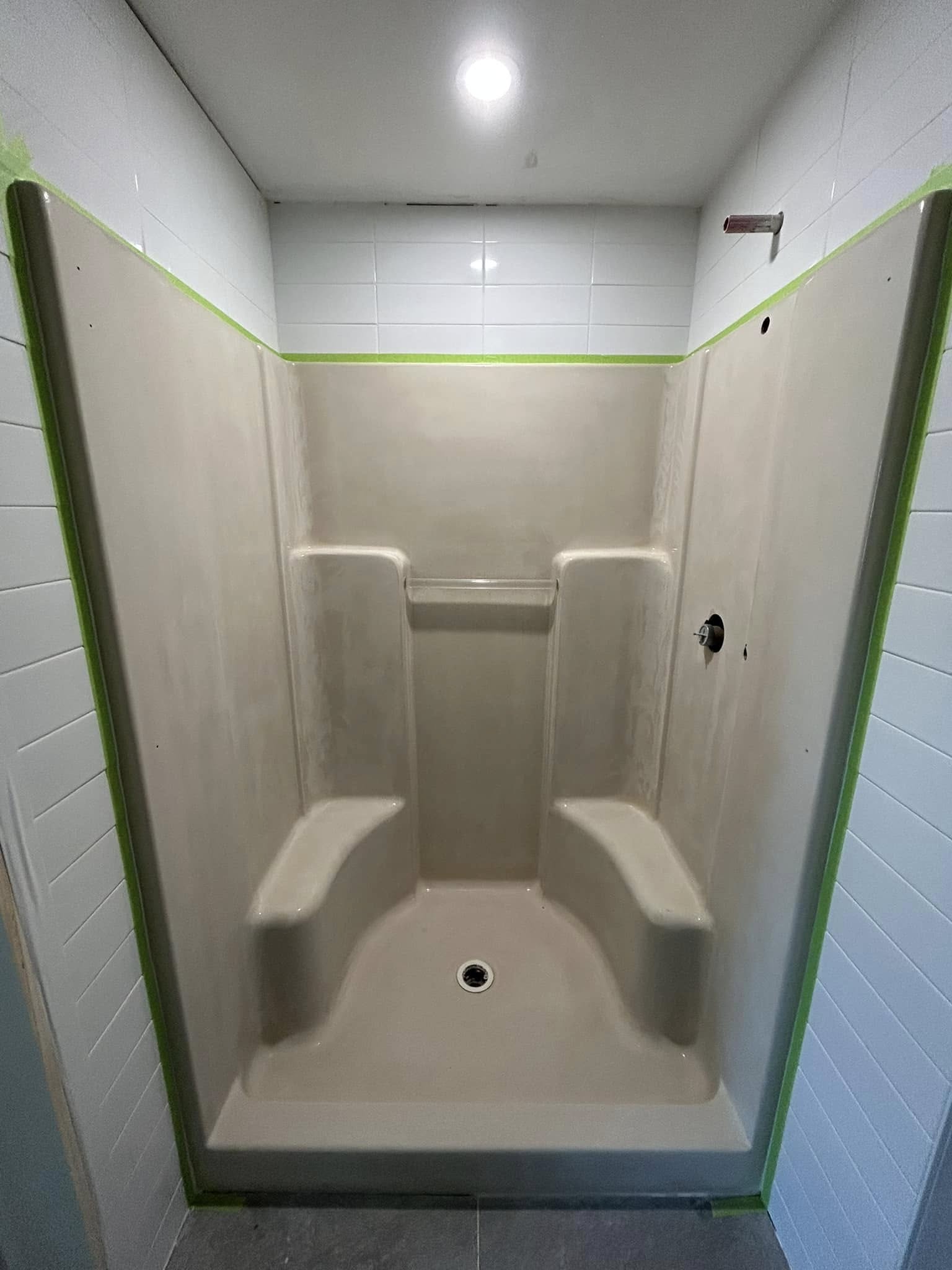 Shower 3 before refinishing